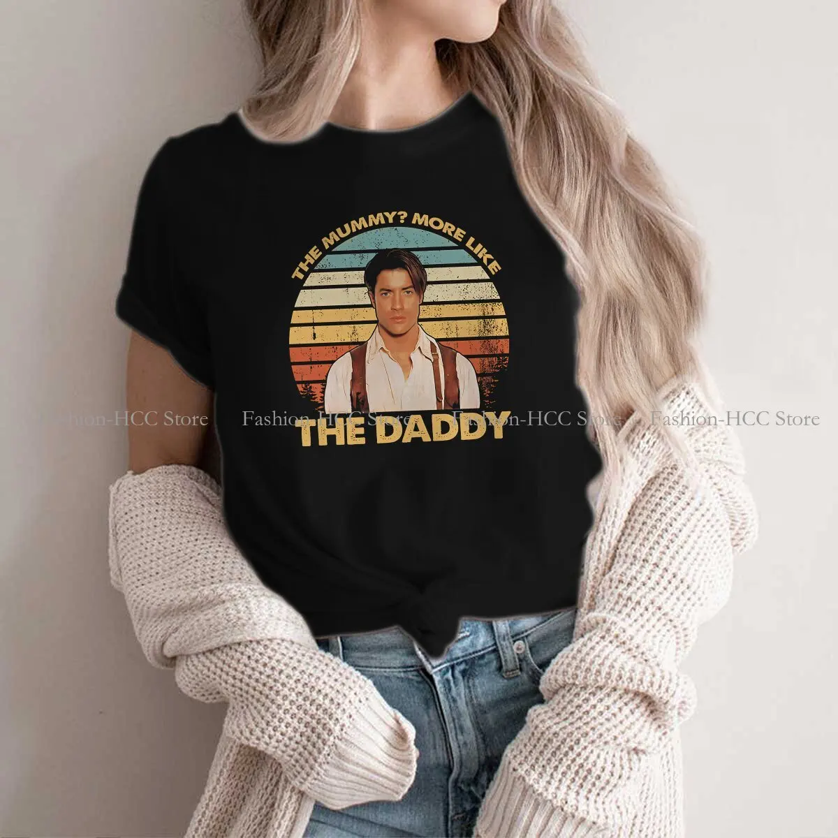 

More Like The Daddy Style Polyester TShirt The Mummy Movie Comfortable Hip Hop Gift Idea T Shirt Short Sleeve