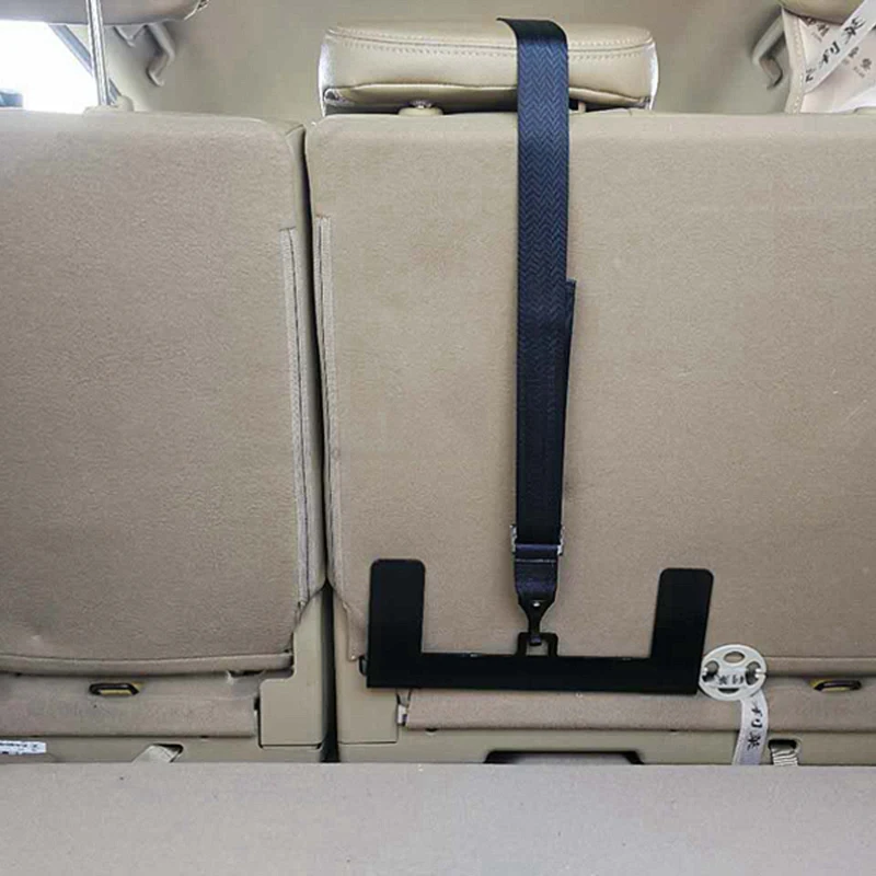 Steel Car Child Safety Seat Restraint Anchor Mounting Kit for ISOFIX Belt Connector Seat Belt Bracket