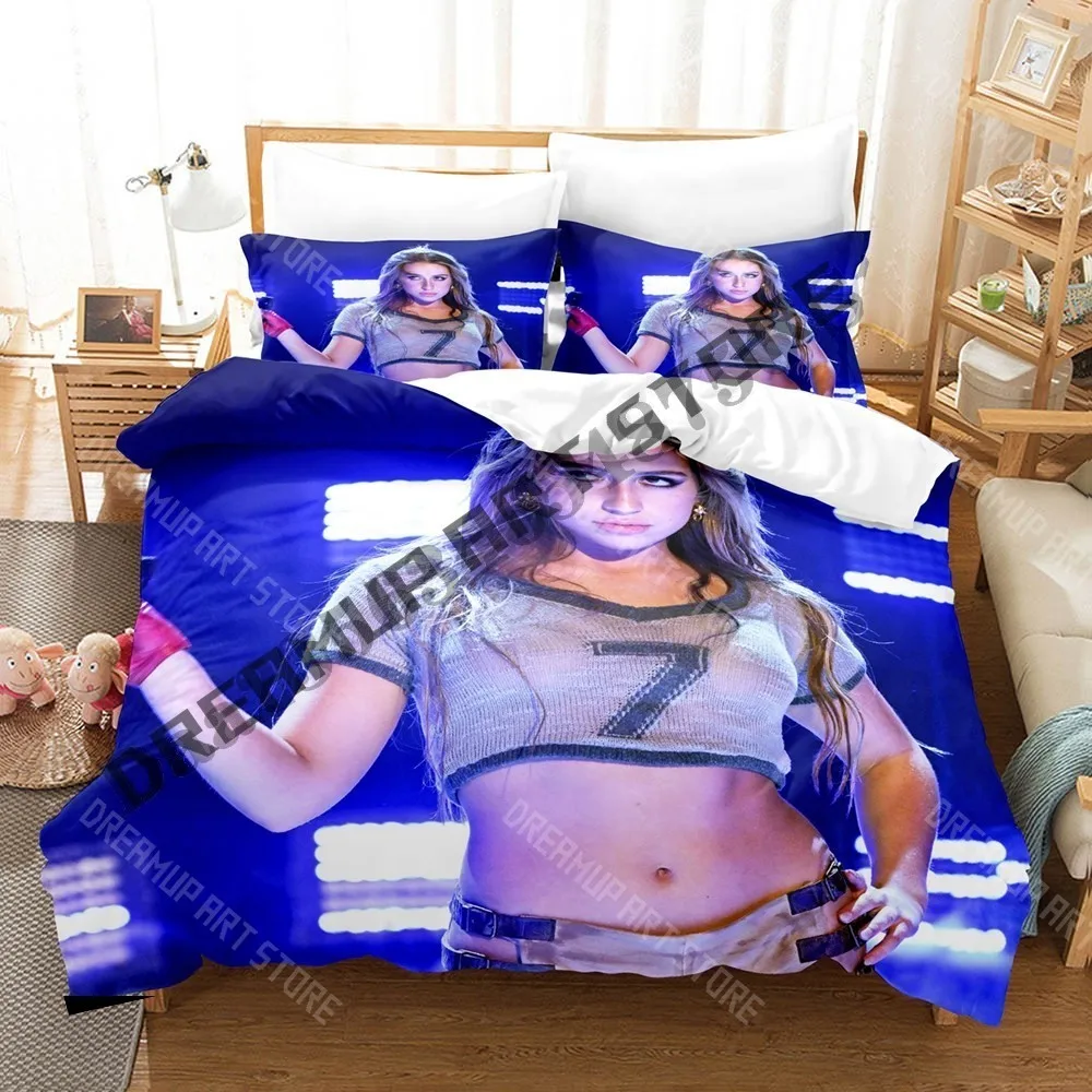 3D Printed Tate McRae Singer Bedding Set for Boys Girls Duvet Cover Pillowcase Twin Queen King Full Single Double Sizes