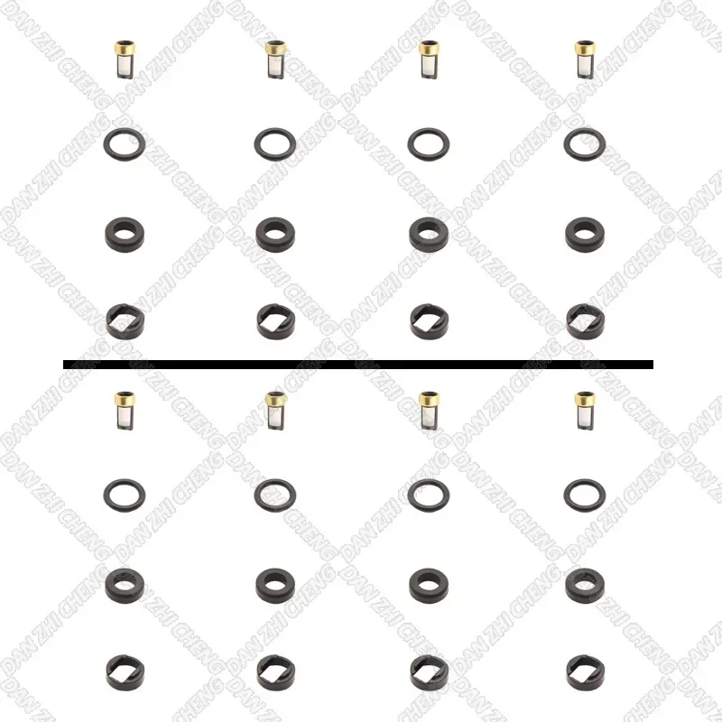 حاقن الوقود الأختام O-حلقة إصلاح مرشحات لتويوتا لكزس NSP120 1NRFE 1.3L 23250-47030 23209-47030 #4