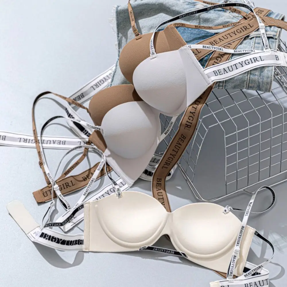 حمالة صدر عميقة على شكل حرف V مقاومة للصدمات، ملابس داخلية مضادة للترهل للنساء، حمالة صدر رياضية لاسلكية قابلة للتعديل #3