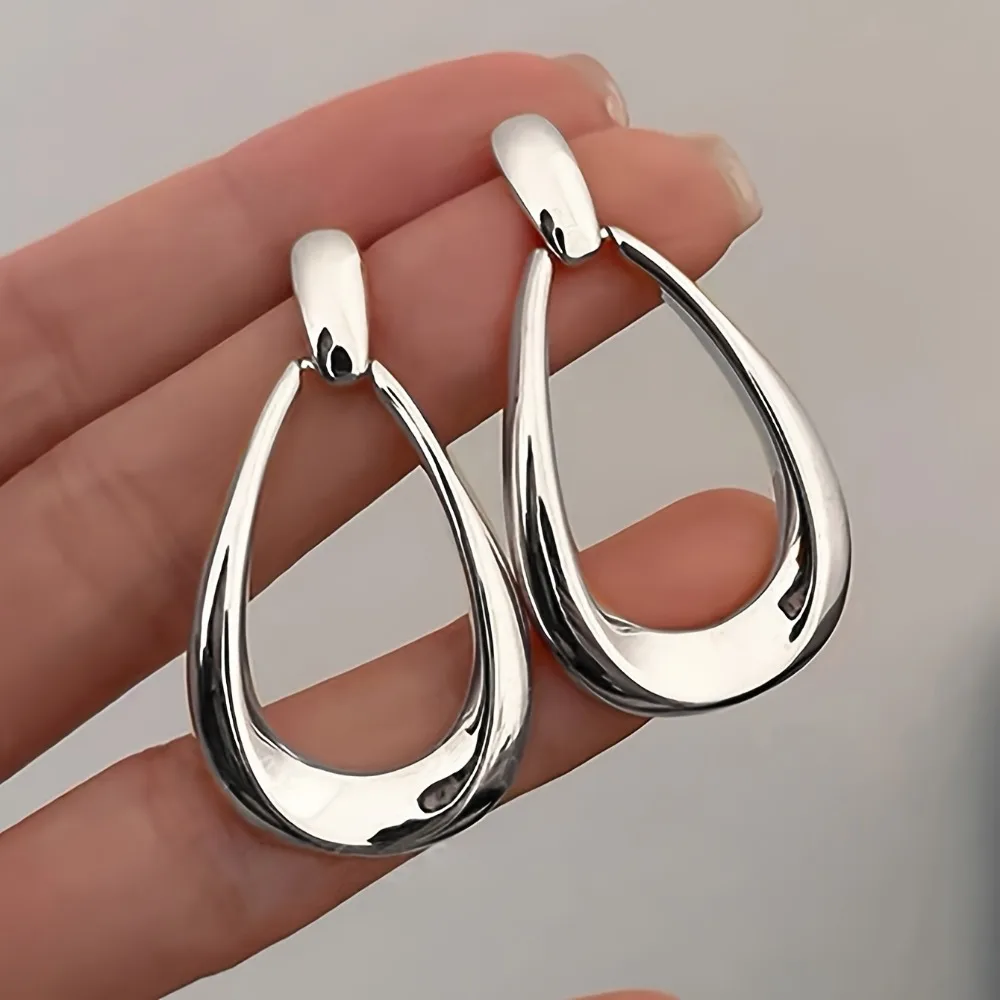 2pcs Elegant Earrings for Women DIY Design Ring Earrings Engagement Wedding Earrings Daily Party Jewelry