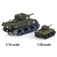 Plastic 1/30 Heng Long RC Battle Tank Sherman Infrared Combating Toys M4A3 3841-01 Remote Control Vehicle Gift 1/16 3898 TH23393