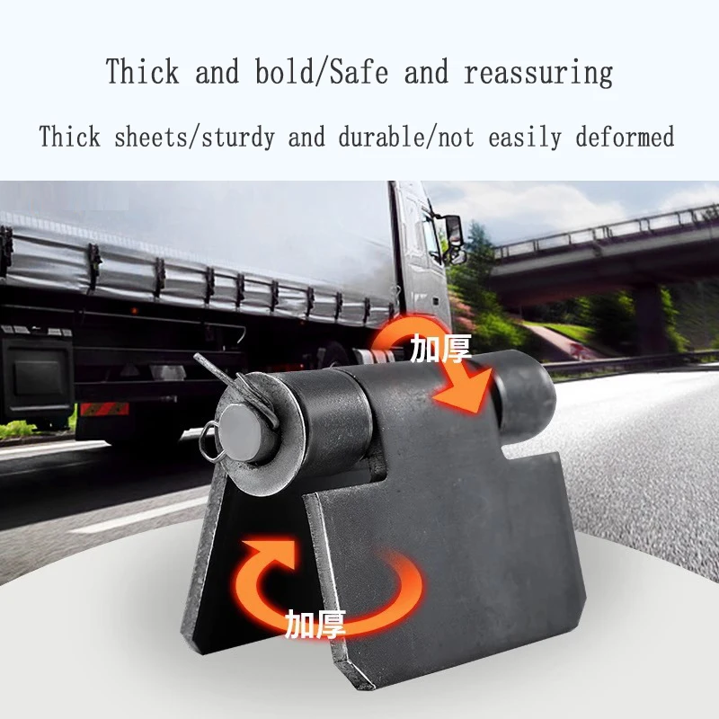 Cerniere saldate spesse e resistenti da 1 pezzo con cerniere industriali staccabili con forte capacità di carico per carrelli automobilistici