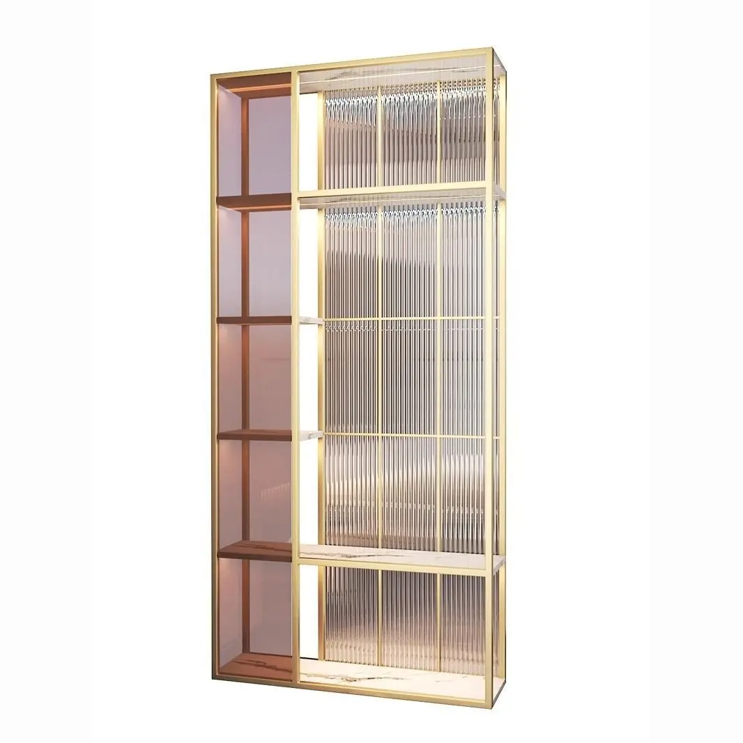 Customized modern shelf screen simple side cabinet decoration new screen partition living room block entry Xuan