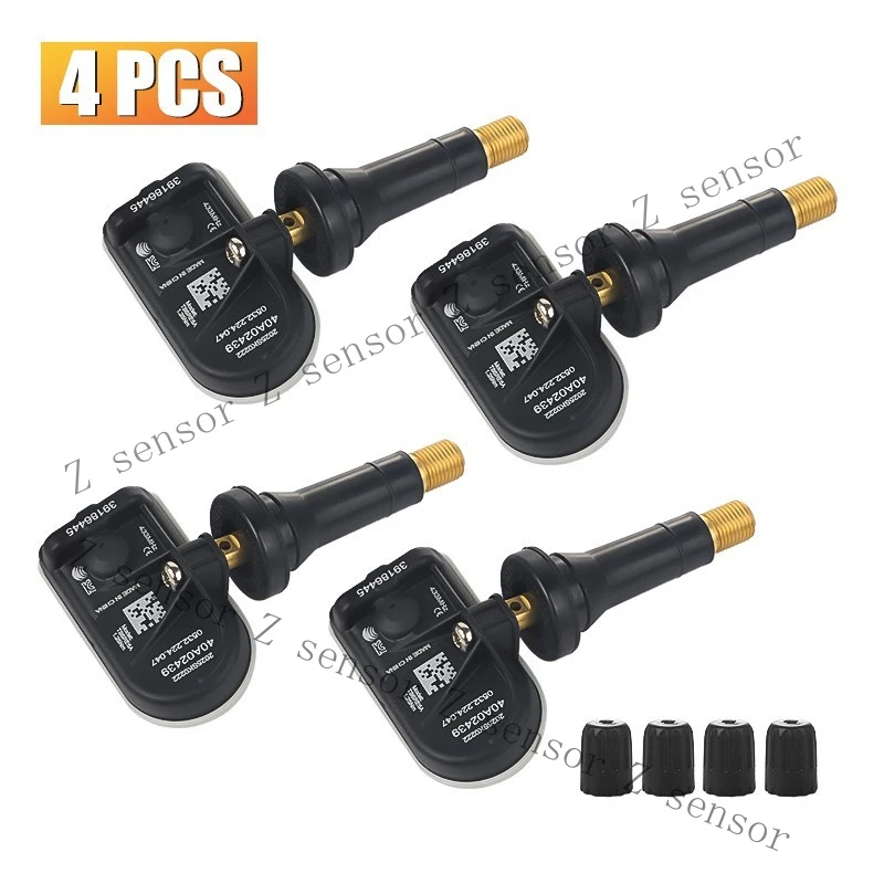 AAA+ 4X Pre-Programmed Tyre Pressure Sensor For Vauxhall Astra K Insignia B 39186445