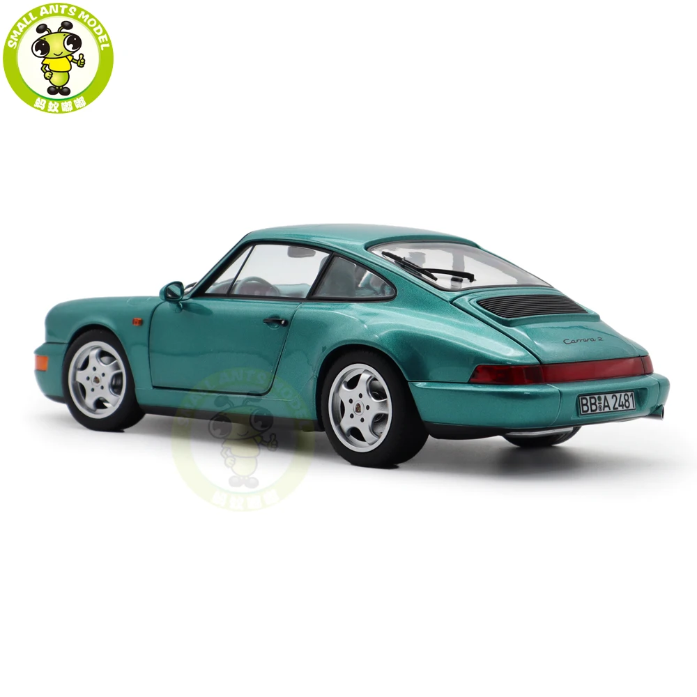 1/18 Norev 187329 187328 911 964 Carrera 2 1992 Diecast Model Toy Cars Gifts For Father Friend