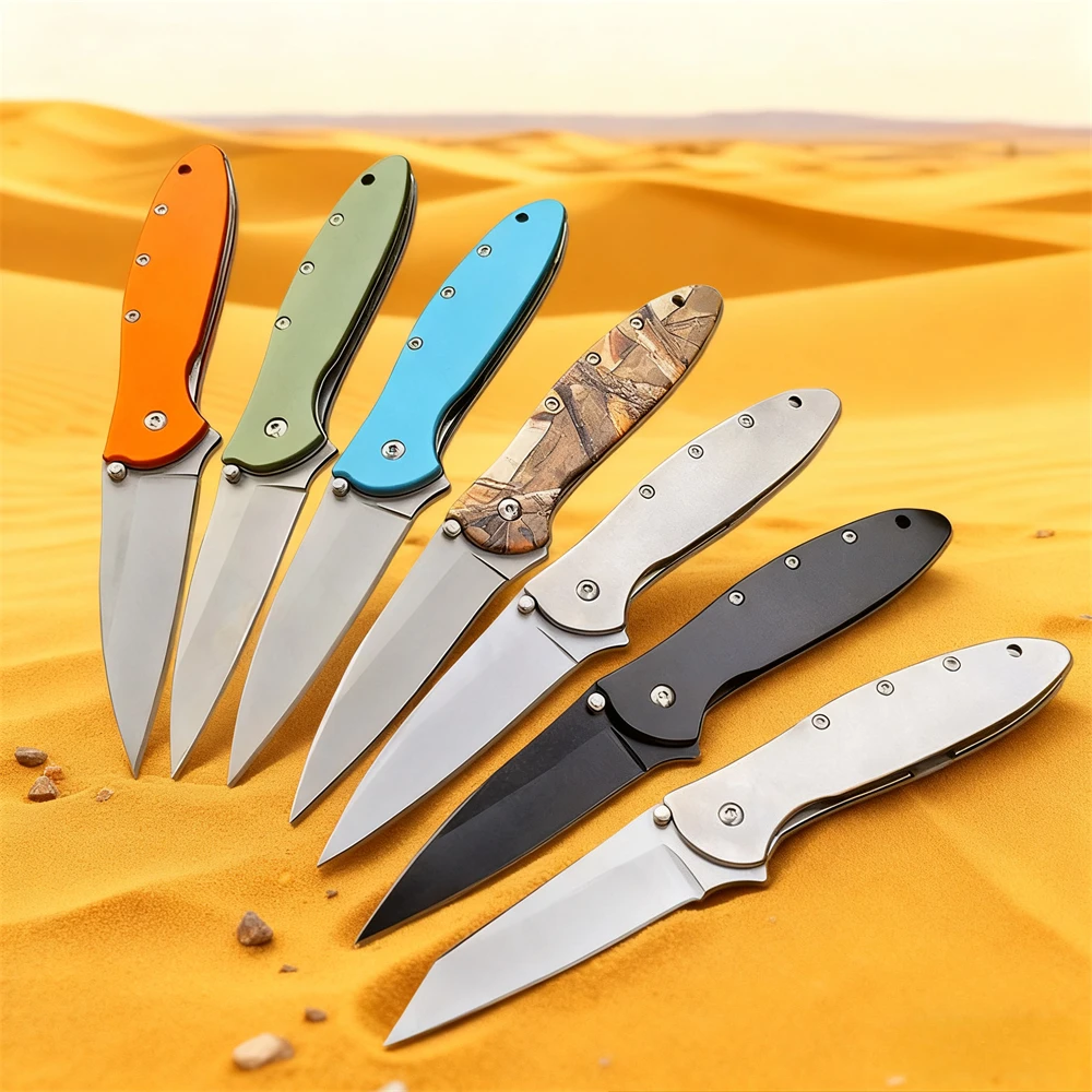 سكين KS 1660 قابل للطي - التخييم في الهواء الطلق، المشي لمسافات طويلة، سكين الصيد التكتيكي، سكين جيب السفر، سكين EDC متعدد الوظائف #4