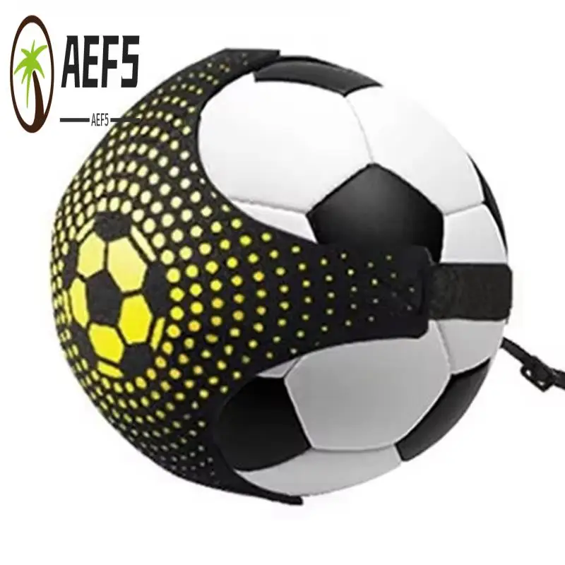 

AEF5-Soccer Training Belt -Adjustable Football Kick Trainer,Solo Soccer Ball Juggle Bag,Essential Football Training Equipment