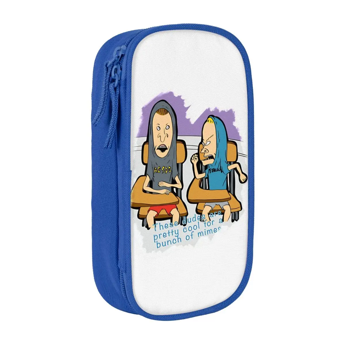 

Creative Beavis And Butthead Pencil Case Cartoon Pencilcases Pen Big Capacity Bag School Supplies Cosmetic Stationery