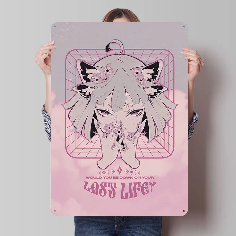 9 Lives Printed Pos…