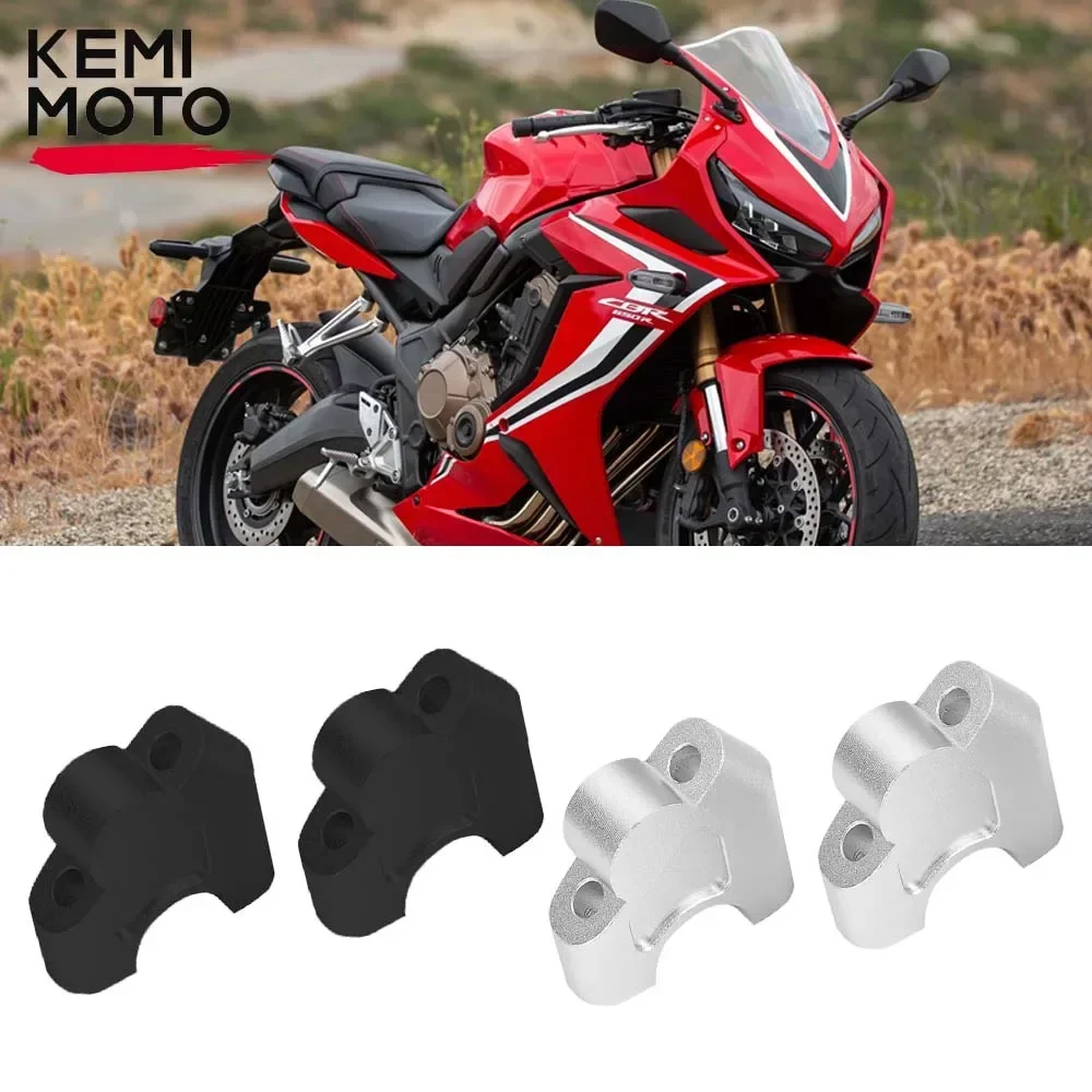 

For Honda CB650R CBR650R CB650F 2019 2020 Handlebar Riser Bar Mount Handle Clamp 28mm Motorcycle Extend Adapter CB CBR 650R 650F