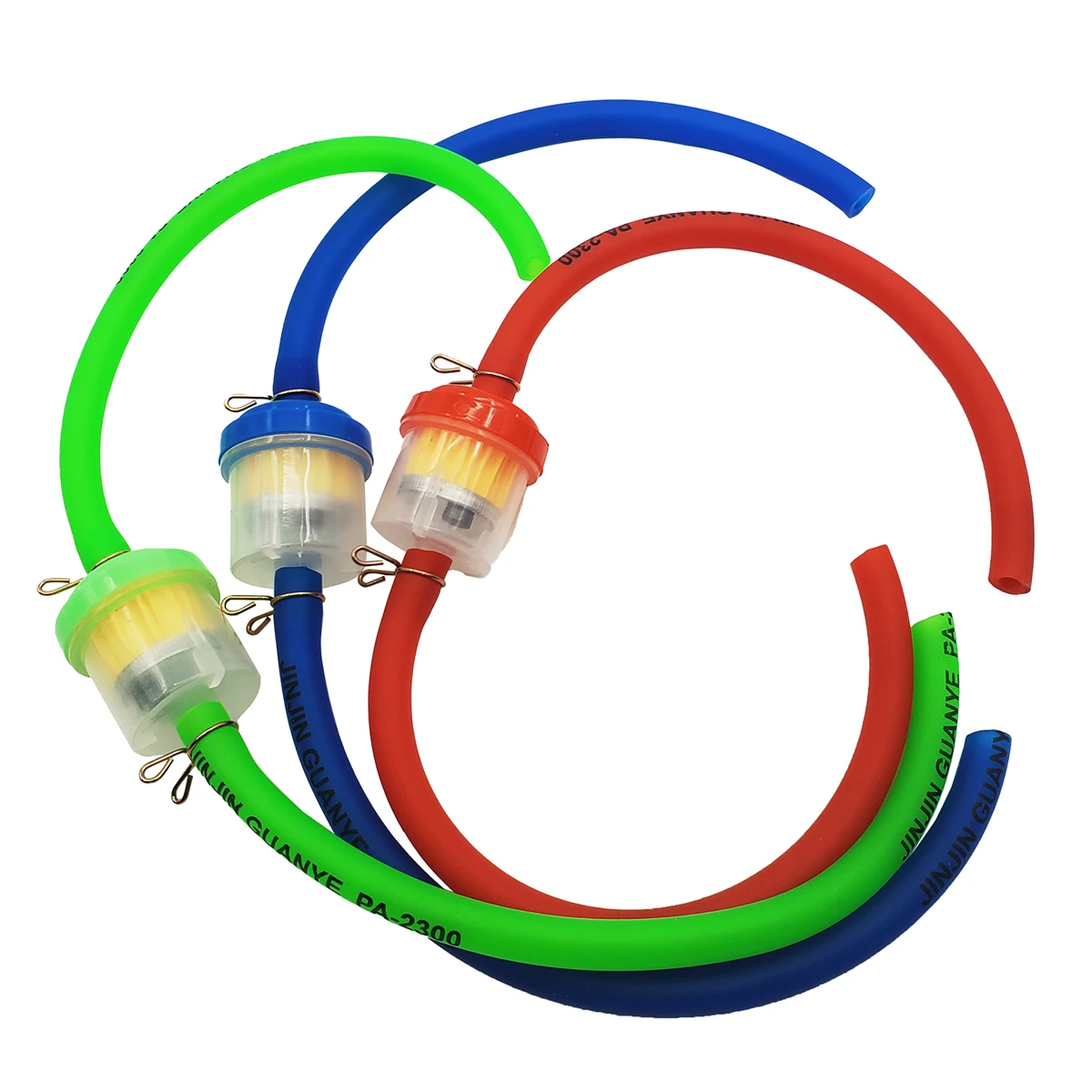 3色展開 ユニバーサル 6mm マグネット式 ガソリン燃料フィルター ガソリンクリーナー 燃料パイプ ホースライン ATV ピットバイク ダートバイク クワッド スクーター用