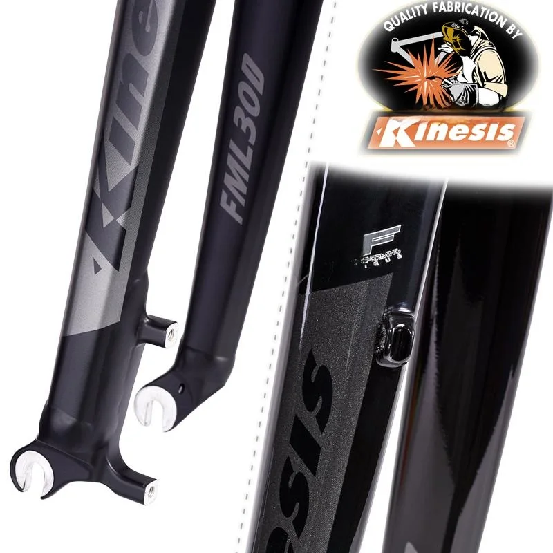 

KINESIS горный дорожный велосипед, внутренняя передняя вилка с кабелем, 26/27,5/29 дюймов, жесткая вилка из алюминиевого сплава, детали оборудования для езды на велосипеде