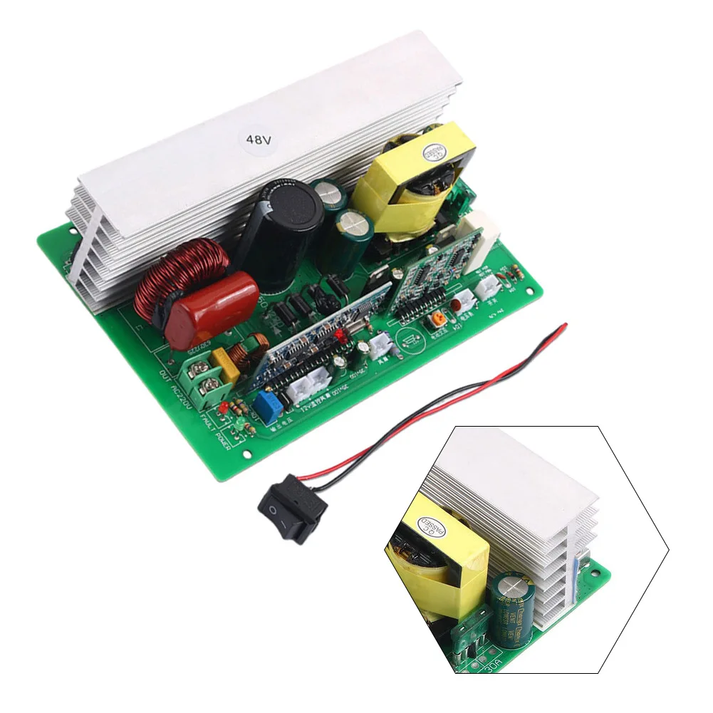 1000W Pure Sine Wave Inverter, DC48V To AC220V Power Converter, Boost Converter Intelligent Temperature Control Inverter