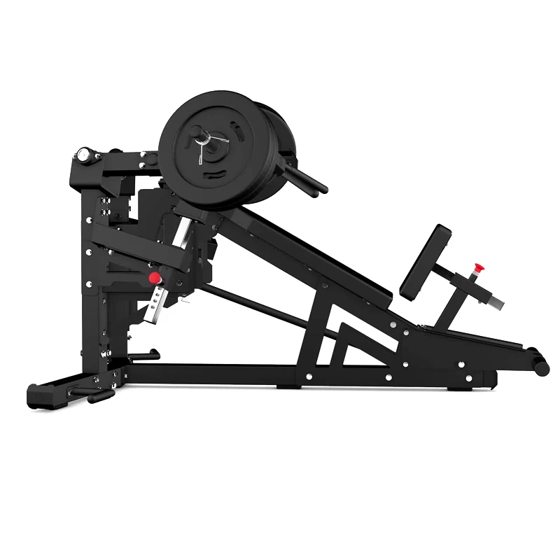 Adjustable Chest Press Gym Fitness Strength Machine Selectorized Incline Shoulder Press with Power Feature for Back Arm Workout