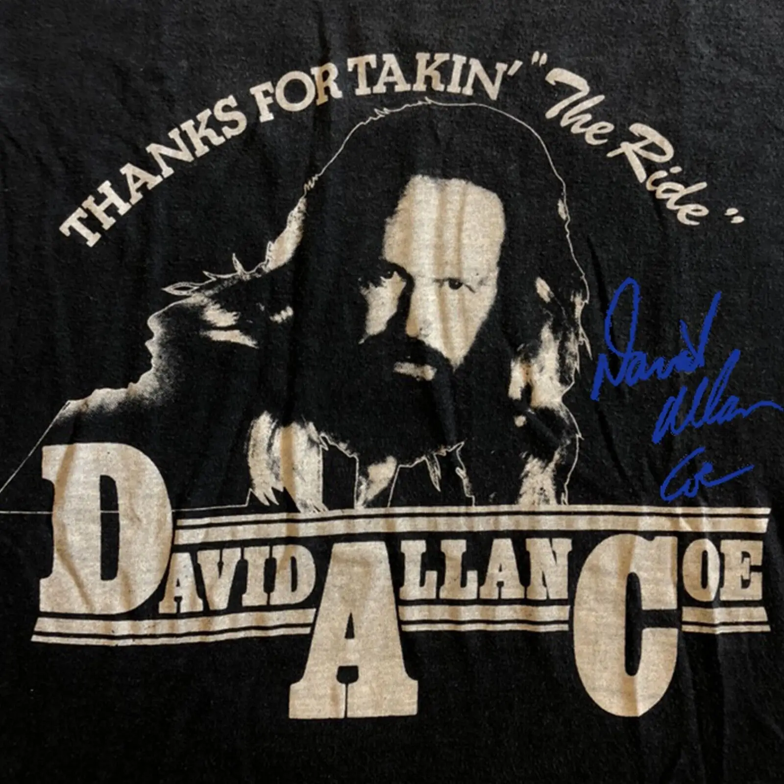 

David Allan Coe Siganture Short Sleeve Men S-235XL T-Shirt 4H1455