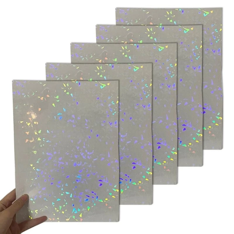 

Self-Adhesive Laminate Butterfly Dots Holographical Cold Laminated Film Glitter Adhesive Epoxy Film