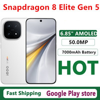 Original Vivo Iqoo 15 Mobile Phone Snapdragon 8 Elite Gen 5 OTA 6.85\