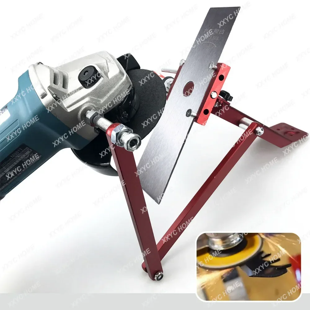 Sharpener Model Lawn Mower Blade Sharpener for Straight and Standard Lawn Mower Blades 15°-45° Adjustable