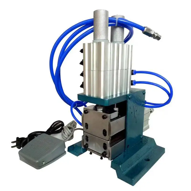 3F/4F Pneumatic wire stripping machine 416/330 cable sheathed stripping machine shielded multi-core stripping and