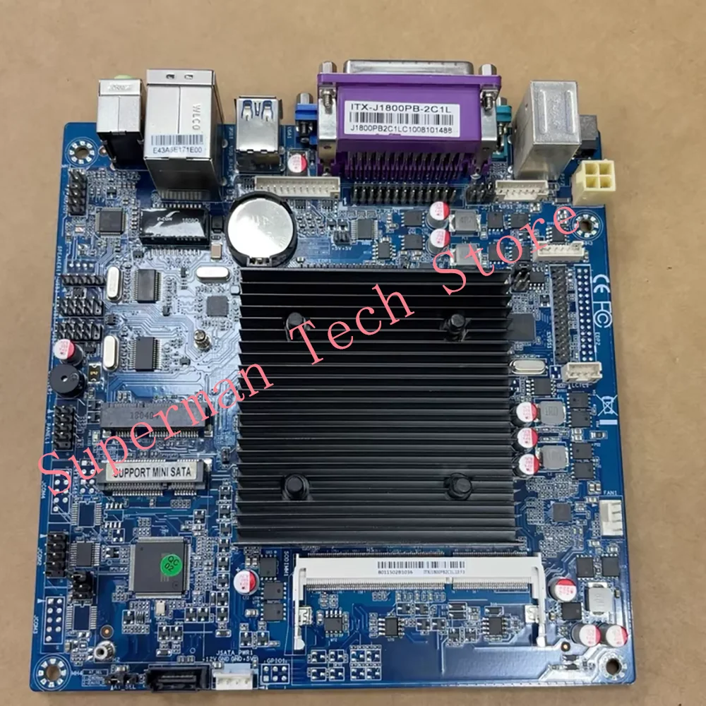 

J1800 cash register motherboard ITX-J1800PB-2C1L