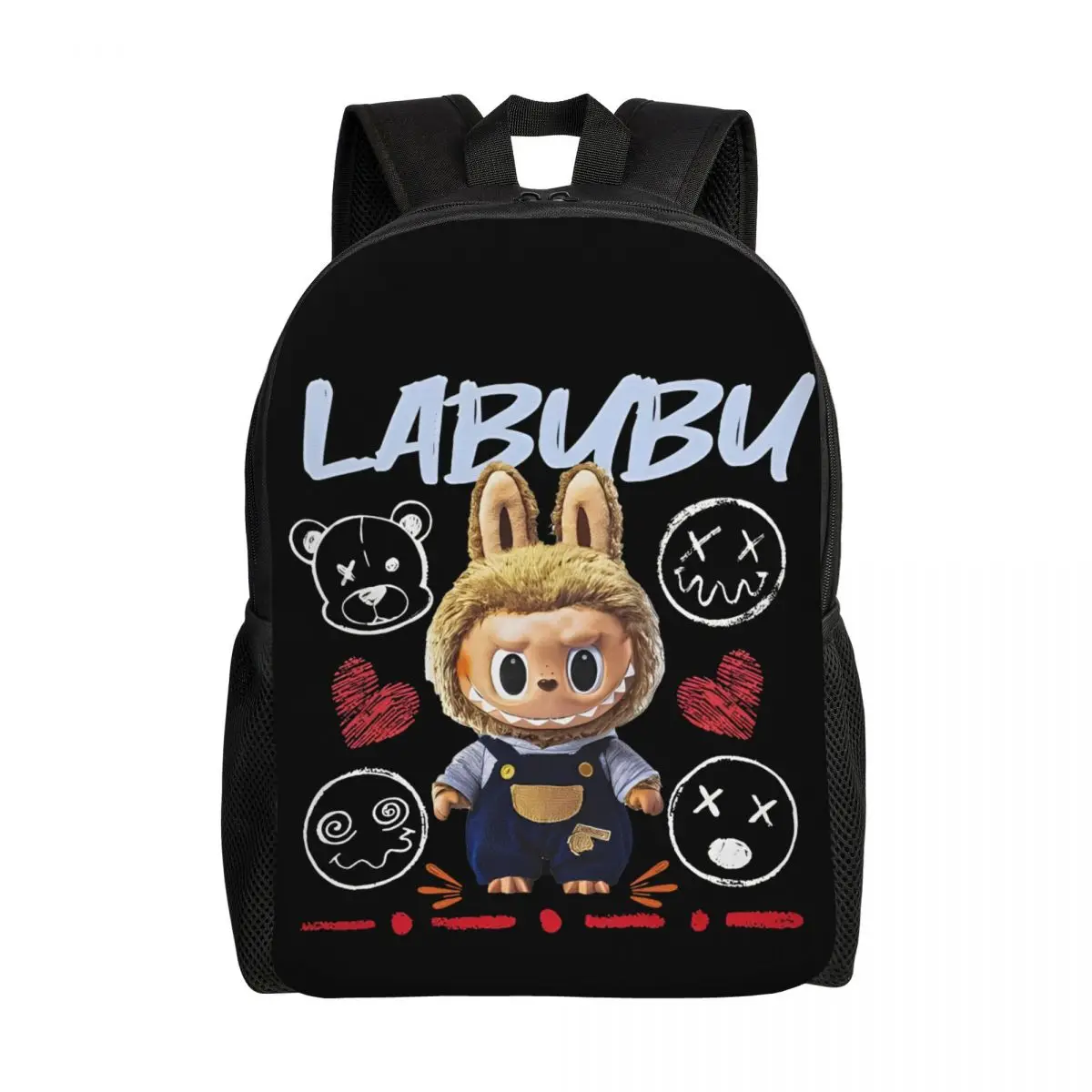 Children's Adorable And Unstoppable Labubu Pop Mart Popmart Backpack Preschool Kindergarten School Bags for Boys and Girls