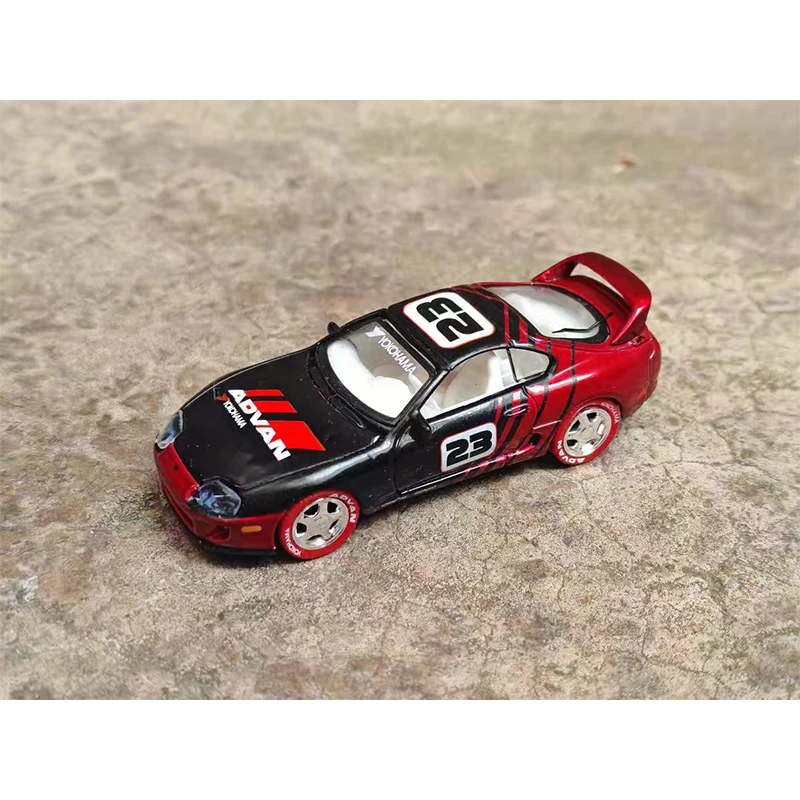 Aw JL 1:64 Fink Mouse Challenger Hellcat Shelby سبيكة يموت الصب نموذج جمع الحلي لا صندوق