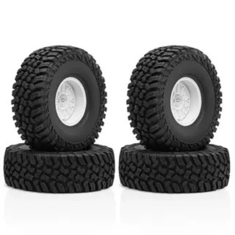 119MM 1.9Inch Rubber Rock Banden Wielbanden Klimbanden Voor 1/10 RC Crawler Auto Axial SCX10 90046 TRX4 Redcat Gen8