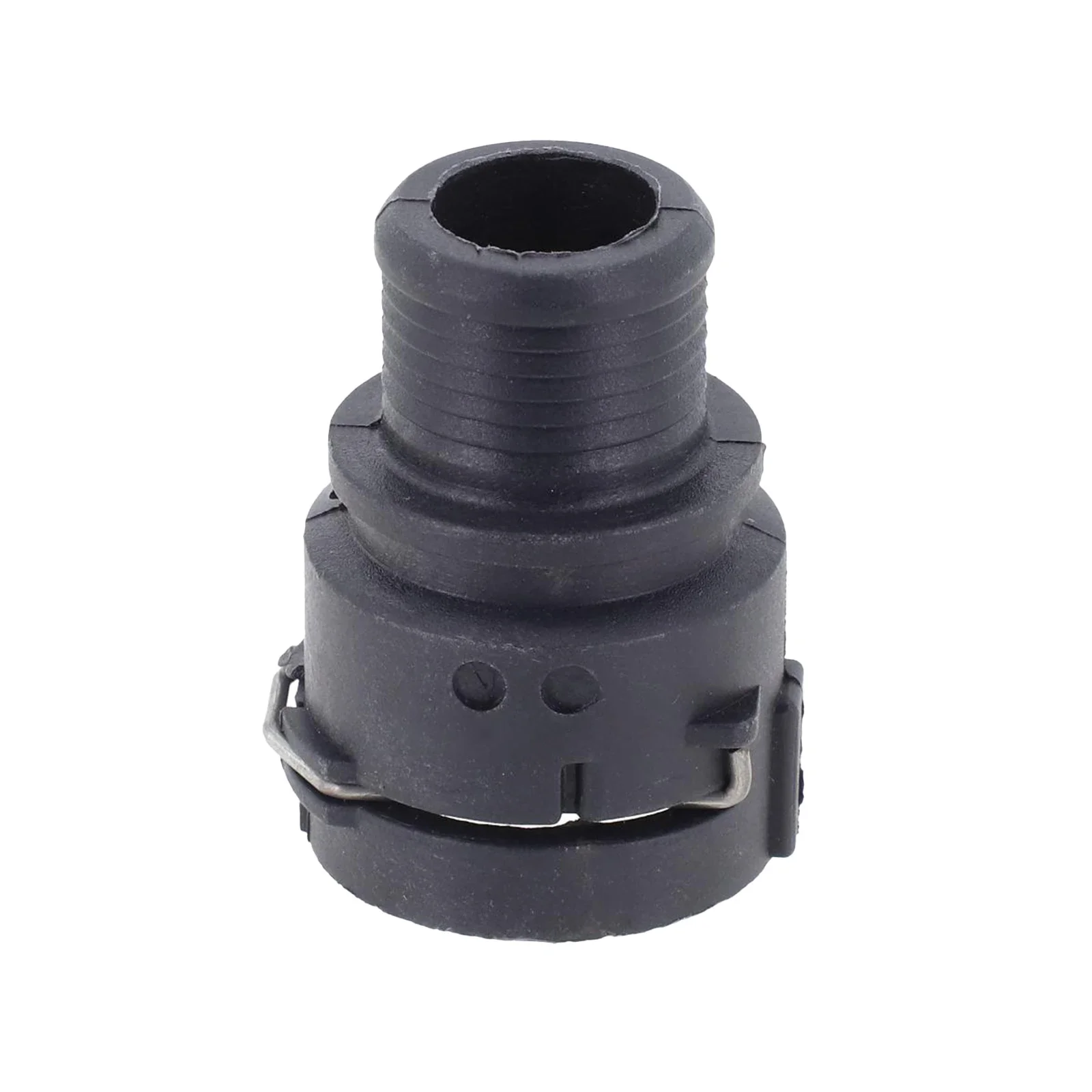 2012-2017 Conector de manguera de calentador de salida 2012-2017 95089363   Conector Conector de manguera 95089363   ABS Negro Nuevo