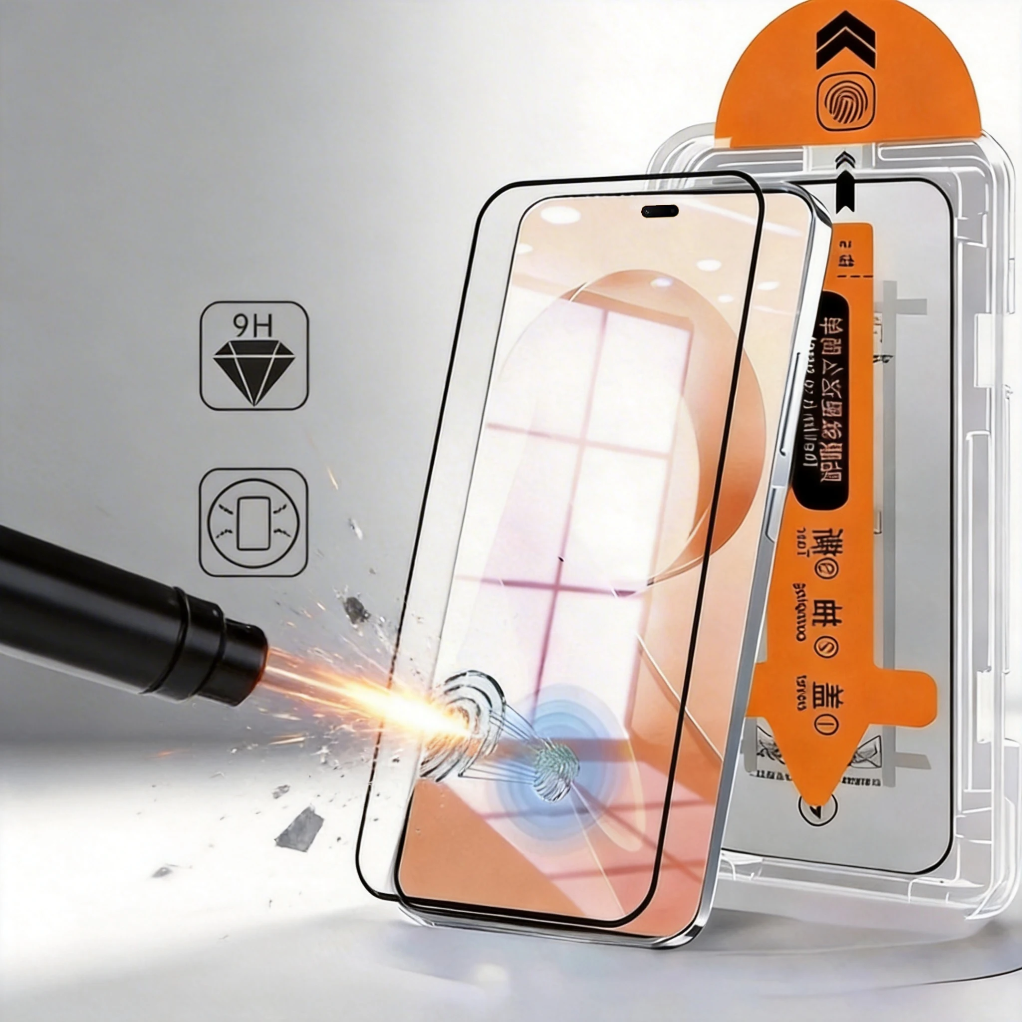 

2PCS HD Screen Protector For Honor 600 Lite Tempered Glass Dust-Free Easy Install Clear Protective Film Screen Protector