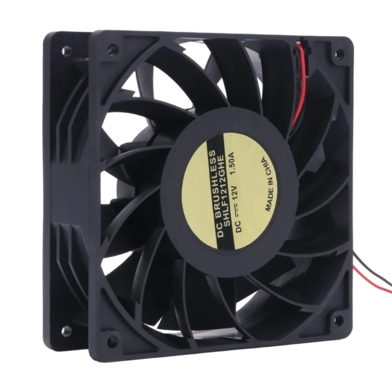 Y51A FFB1224EHE 120mm Bearing Fan, Low Noise Fast Speed for Electronic Device Temperature Control