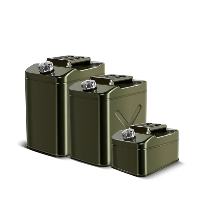 '10L 20L 30L American type portable mini stainless steel petrol oil jerry can