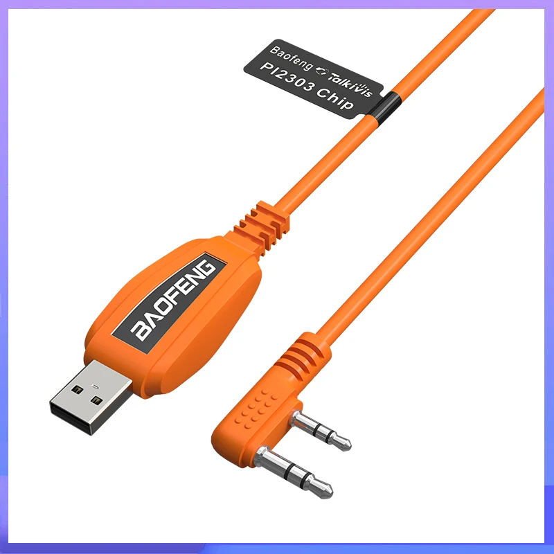 Pl2303 Chip Usb Programmering Kabel Baofeng Ondersteuning Venster 11 Voor Uv17 Pro Gps UV-21 Quansheng UV-K6 Driver Gratis Radio Accessorie