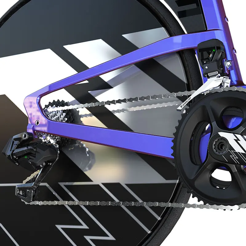 

Wheeltop TT Transformer Iron Трехдорожный синхронизация Беспроводная электронная передача 2*7-14S Керамическое углеродное волокно Большое направляющее колесо