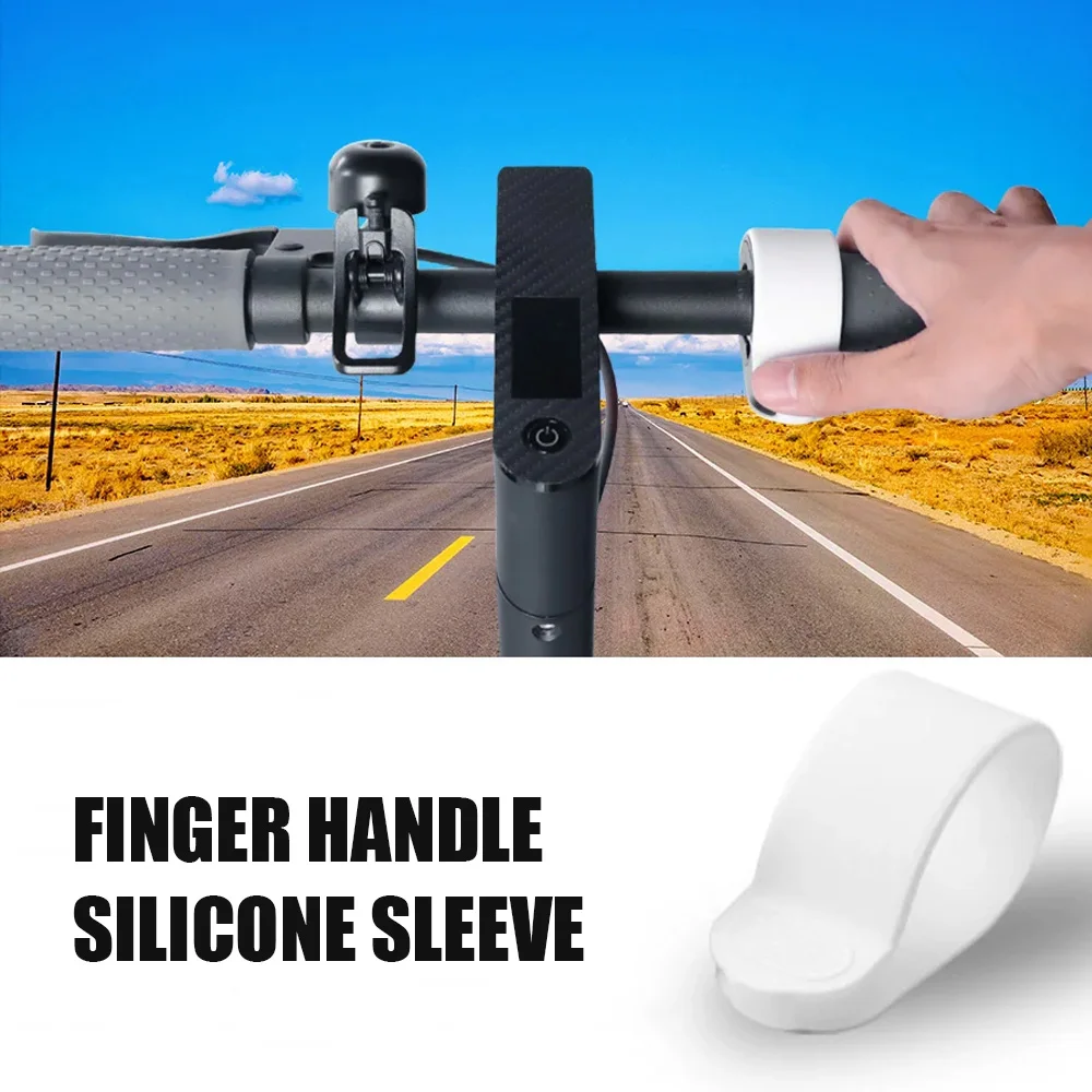 Housse de protection pour accélérateur de pouce de Scooter électrique, housse de protection pour guidon, cadran de doigt, étui en Silicone pour Xiaomi M365 pour Ninebot