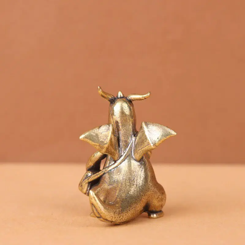 Pokémon Messingfigur Glurak Blastoise Dragonite Bulbasaur Brüllender Flugdrache Statue Tierfiguren Modell Dekoration Geschenk – Detail 25