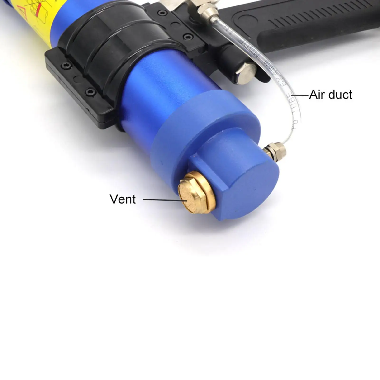 Caulk Nozzle Glass Rubber Grout Construction Tools for Caulking Sealer Anti Drip Sealant Caulk Caulking Sausage Caulk