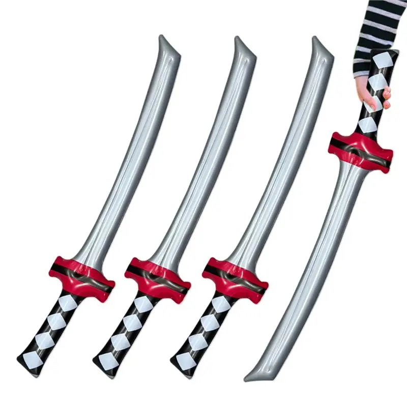 B49B-هالوين كرنفال تأثيري الدعائم لعيد الميلاد 4 قطع المدمجة نفخ مريح لوازم زي الملحقات