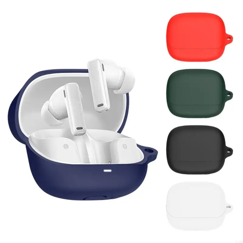 

L4MD Protective Carrying-Shell for Baseus-Bowie M2s Soft Dustproof Protector Washable Charging-Box Sleeve Anti-scratch Cover