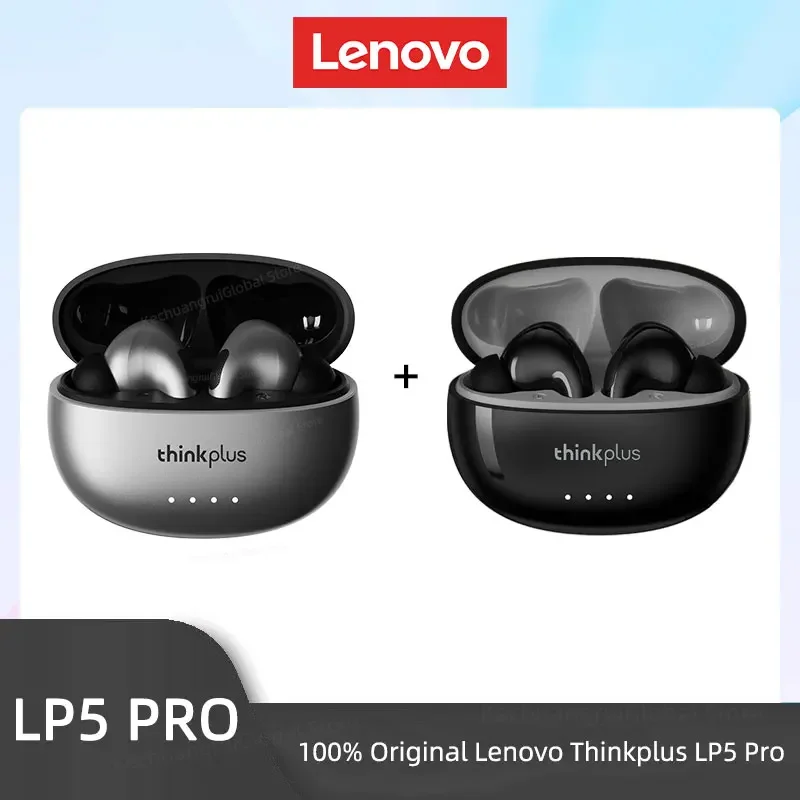 Lenovo LP5 PRO Draadloze Bluetooth 5.4-oortelefoon TWS HiFi-geluid Gaming-oordopjes Sportheadset Lange stand-by Touch Contol met microfoon