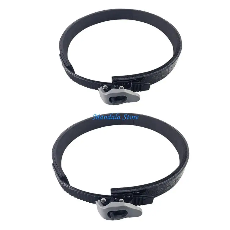 

U2JC Reusable Ratcheting Lock Buckle Adjustable Heavy-Duty Grip Lock Strap for Flexible Secure Tie Down Heavy Duty