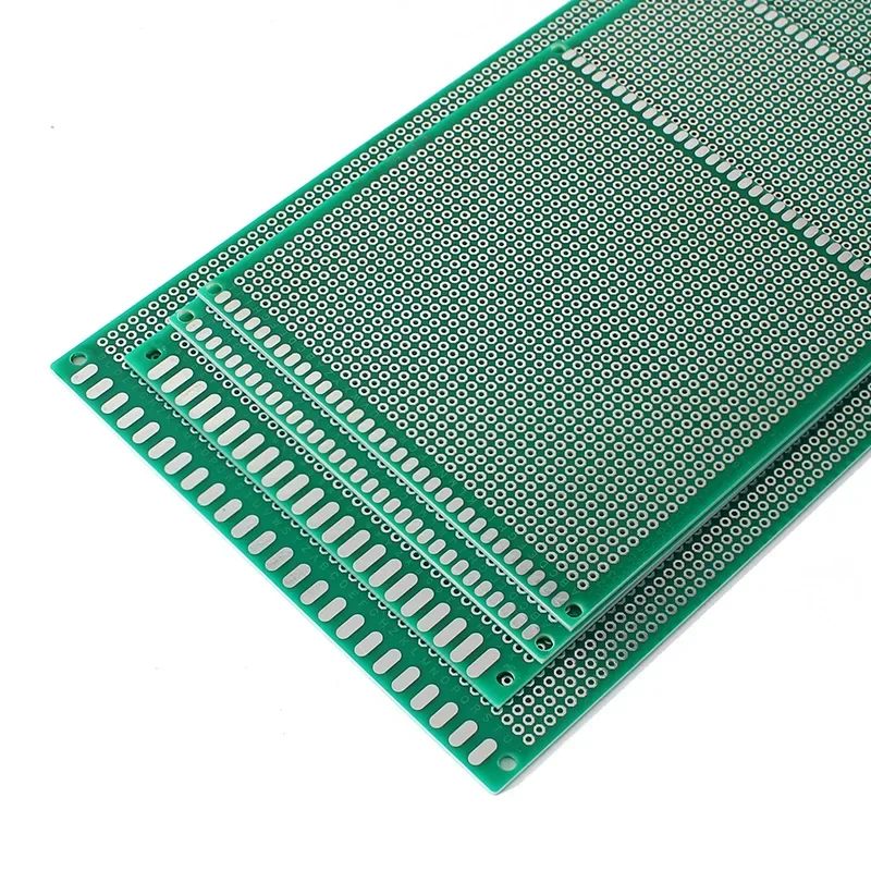 1 pz 10x10 10x15 10x22 12x18cm singolo lato PCB prototipo scheda circuito stampato fai da te PCB universale 10*10 10*15 10*22 12*18