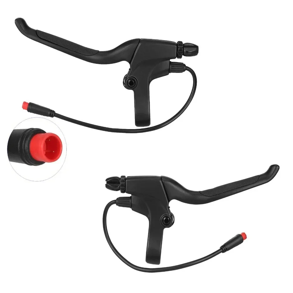 

Ручка переключения тормоза электрического скутера, полностью алюминиевый левый/правый тормозной рычаг с проводным выключателем питания для деталей SmartGyro Scooter