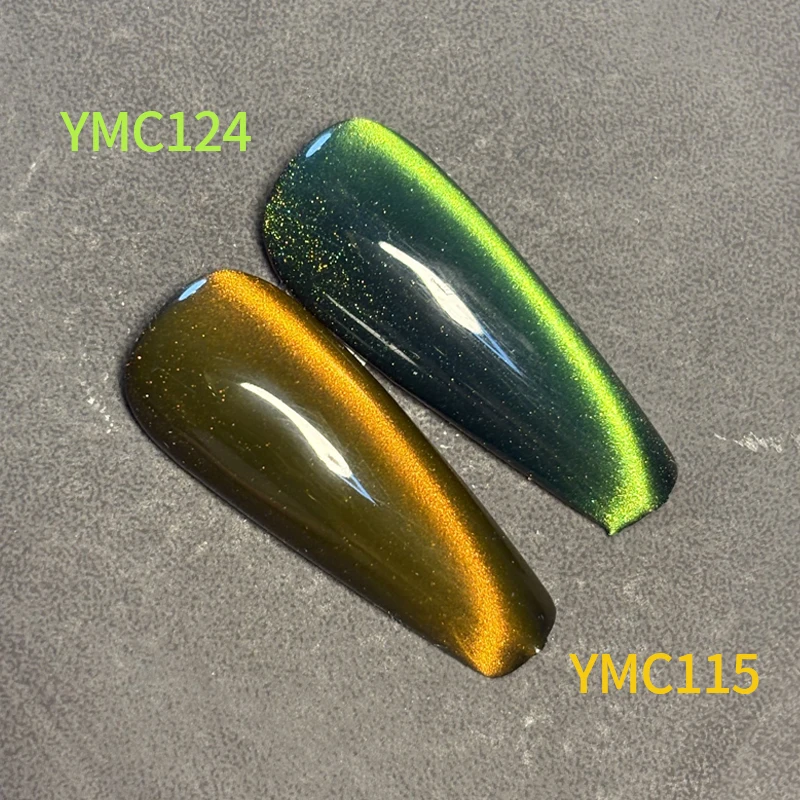 

YOKEFELLOW 2025 New Dreamland Cat Eye Gel Nail Polish 10ml Dual Gloss Dreamland Color Soak Off Cat Magnetic UV Gel YMC215 YMC224