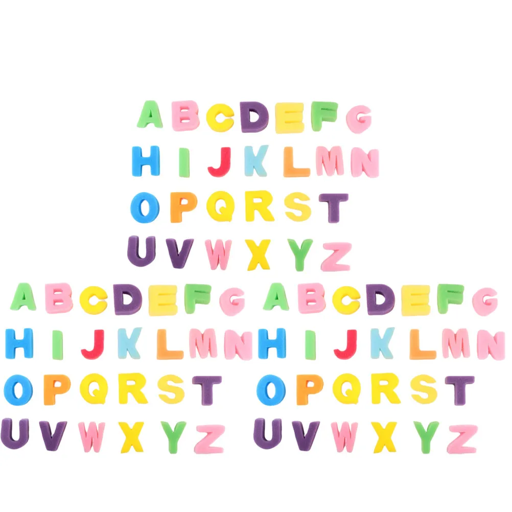 78Pcs Alphabet Sponge Stamp Set Craft Sponge for Toddlers Preschool Learning Painting Activities Hands on Creativity Development