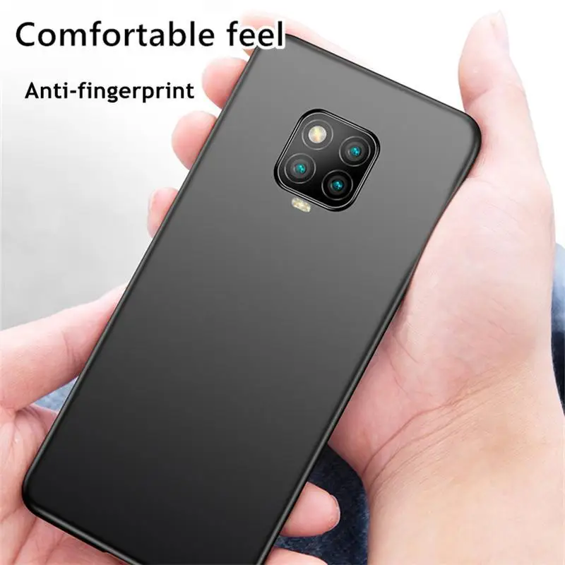 Weiche, mattschwarze TPU-Hülle für Xiaomi Redmi Note 9S 9 Pro Max, dünne Hülle, Capa auf Redmi Note 9 Pro Cover – Detail 6