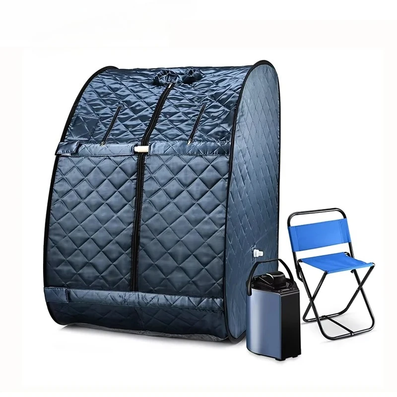 3L Portable Fumigation Sauna Box for Home Spa Strong Steam Engine Fumigating Full Body Sauna Foldable Single Spa Machine