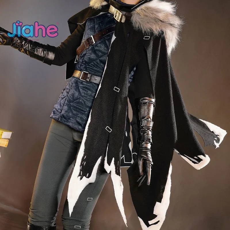 

Identity Ⅴ Ithaqua night watchman Cosplay Costume Men Woman vest shawl gloves belt prop set Halloween party handsome uniform