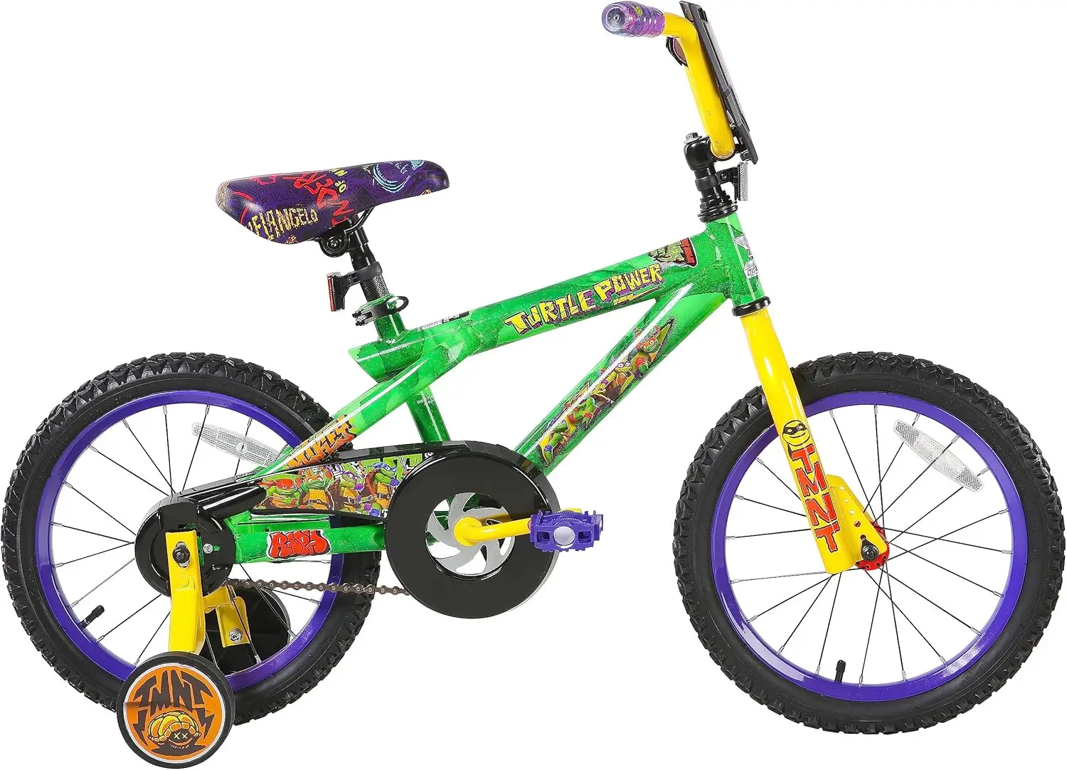 Teenage Mutant Ninja Turtles Boys Bike - Ideal for Children Aged 5-7 Years